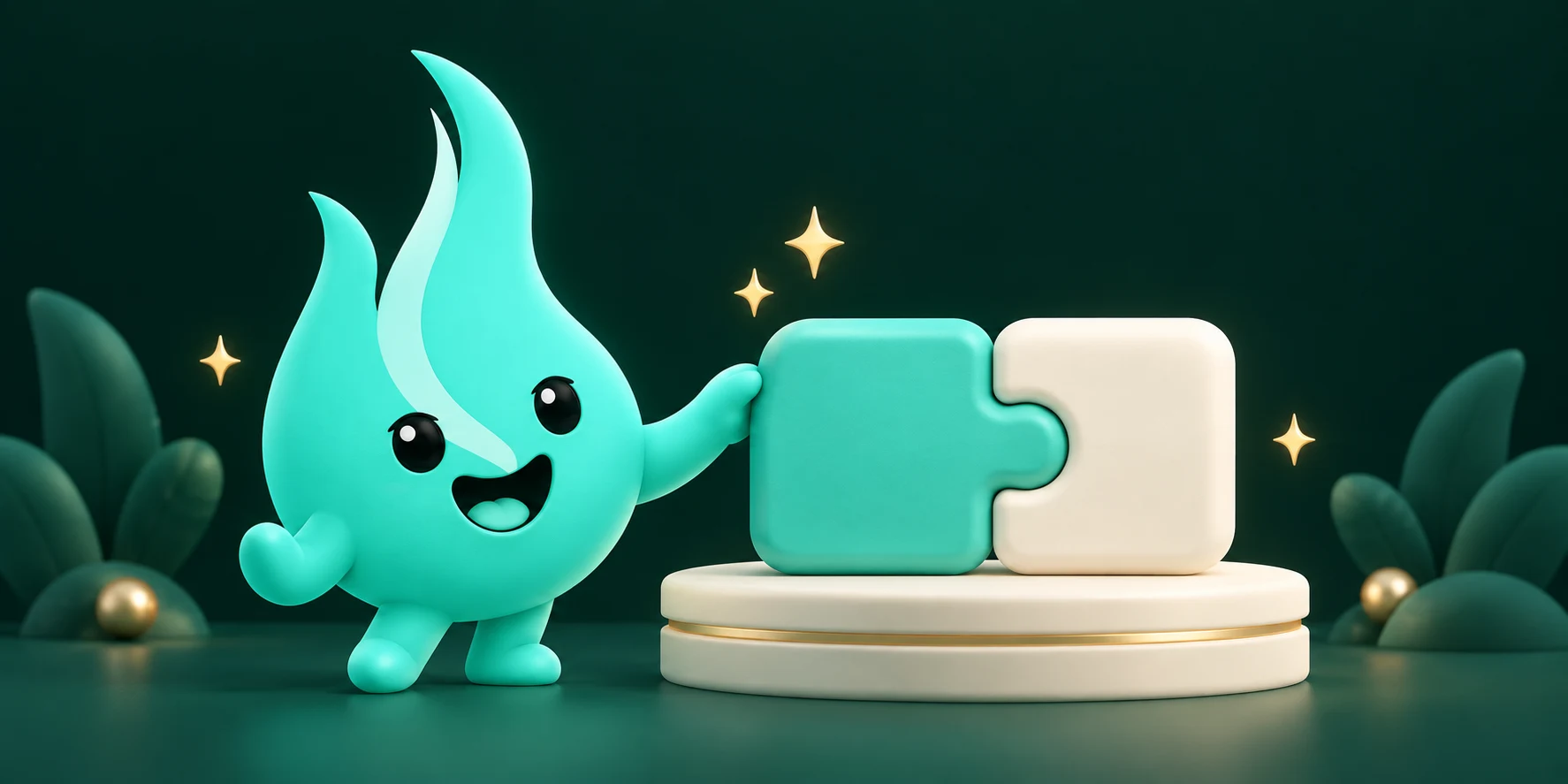 Signal Spirit presents two connected building blocks